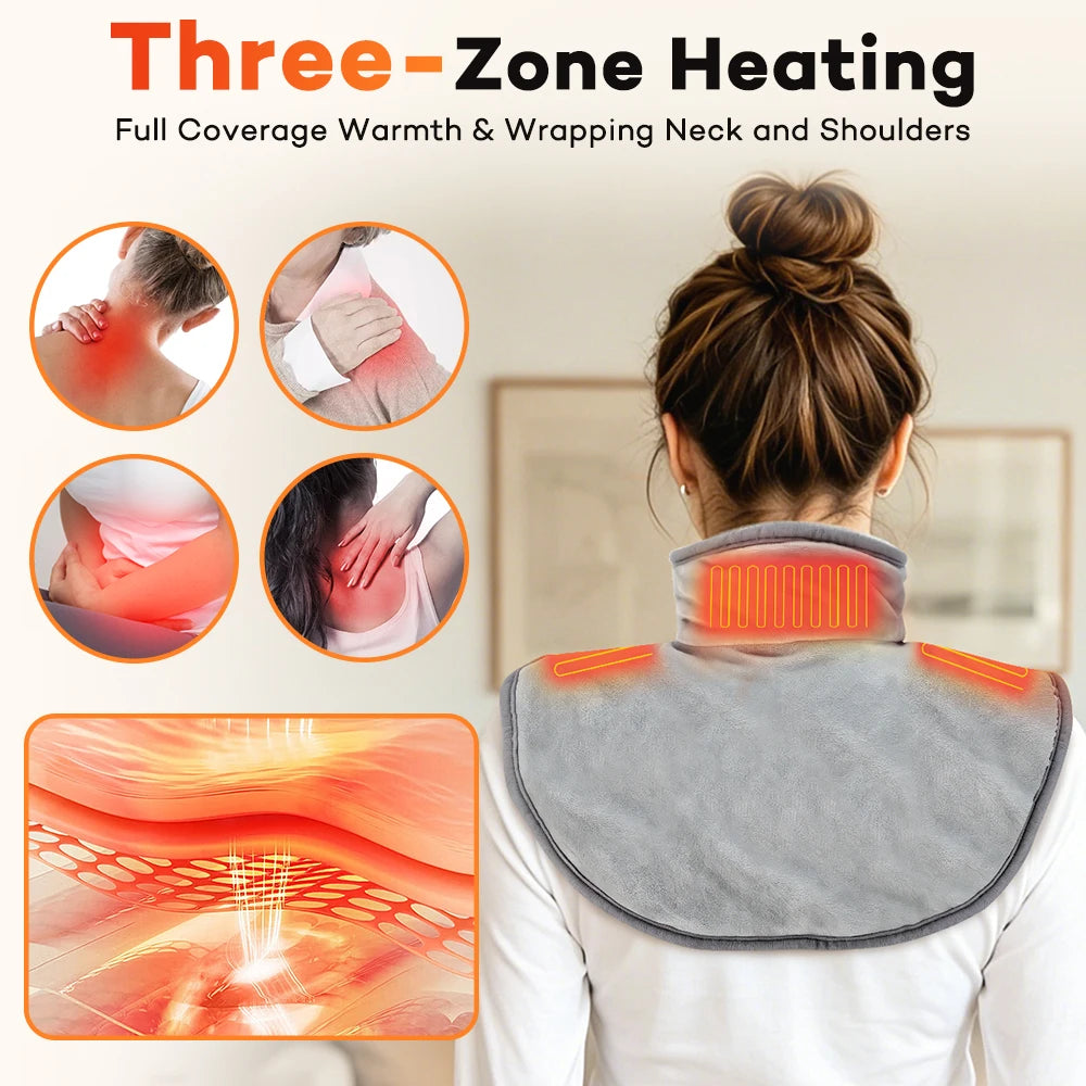 🧣 Chaleco Térmico Cervical y Espalda: Calor Envolvente para Cuello y Hombros ✨