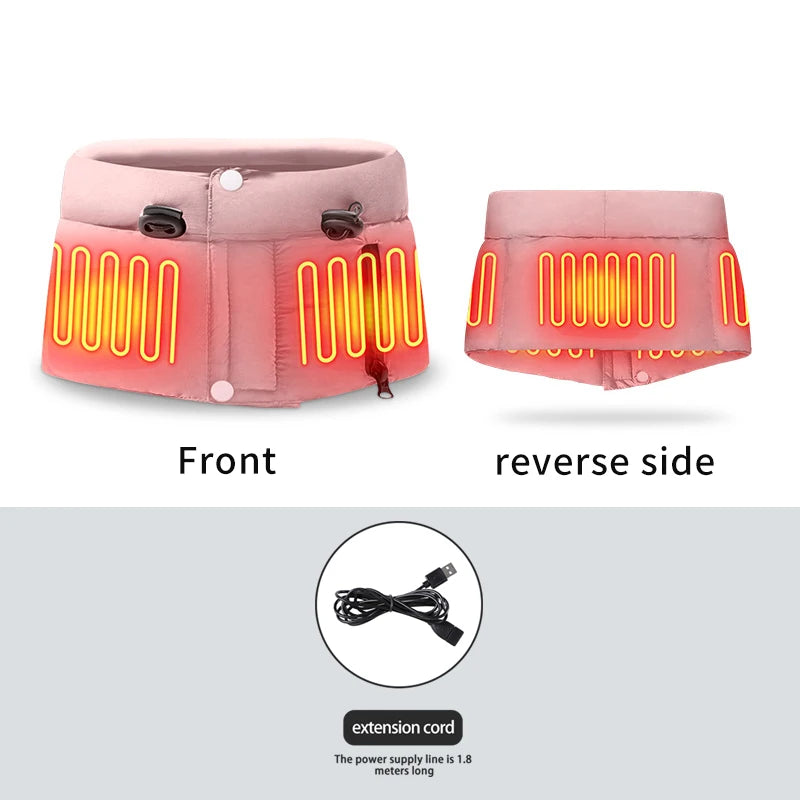 🧣 Faja Cervical Térmica USB: Adiós al Dolor de Cuello con Calor Relajante ✨
