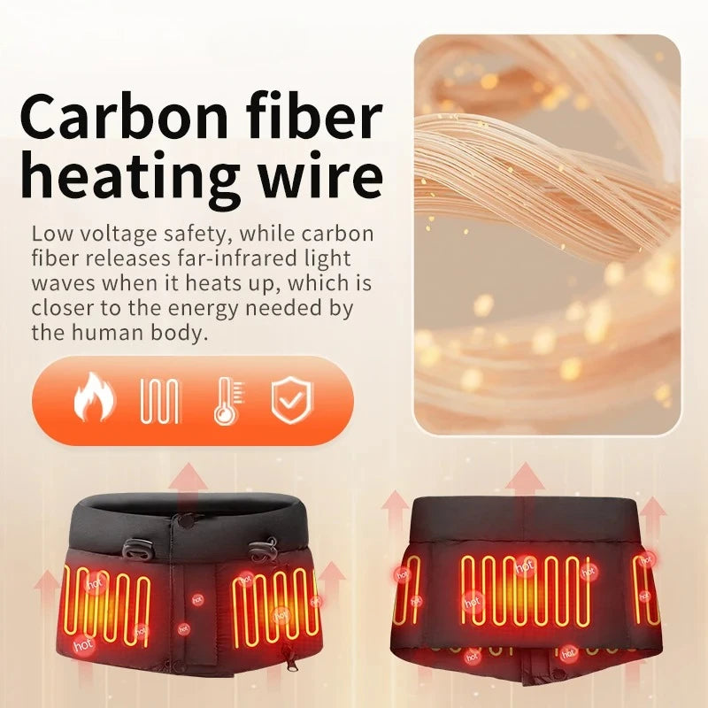 🧣 Faja Cervical Térmica USB: Adiós al Dolor de Cuello con Calor Relajante ✨